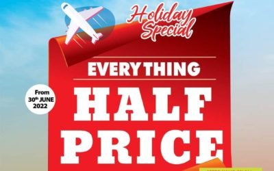 Pay only Half Price on everything at Shoes4us.