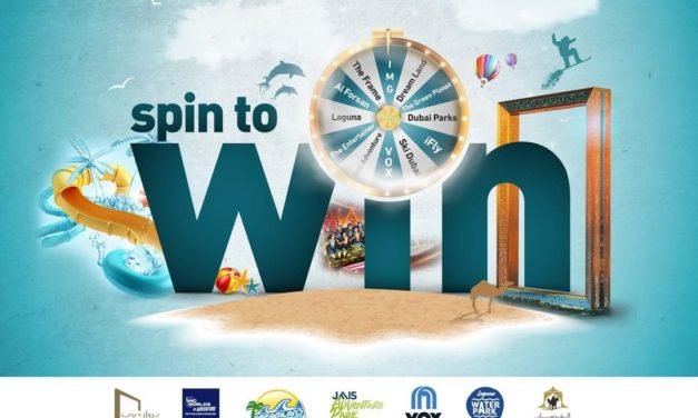 Spin and win! Spend 500AED at Carrefour to get the chance to win.