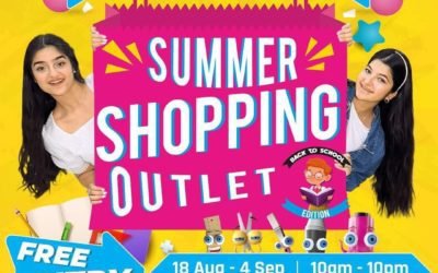 CBBC Summer Outlet Shopping will be introducing the best Back to School deals and discounts in town!