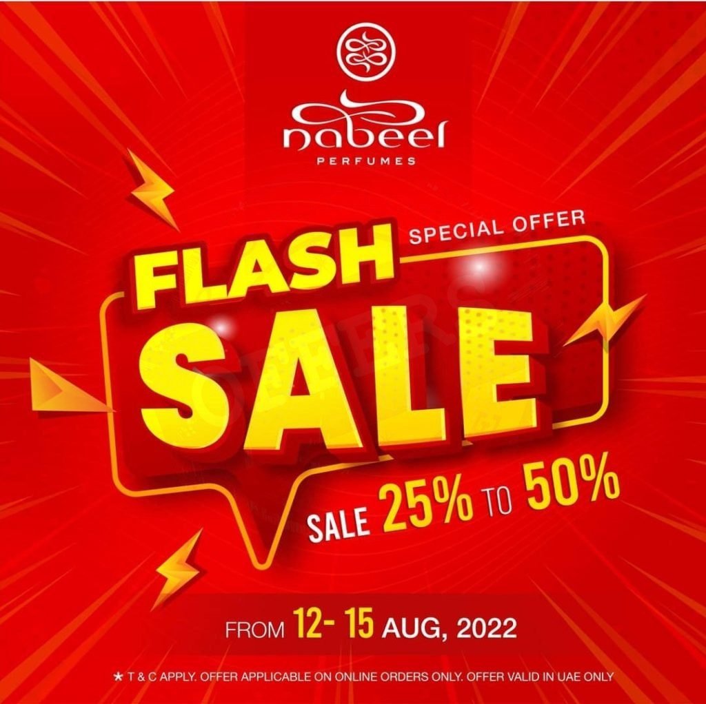 screenshot 20220811 181215 facebook7093366906101094786 Nabeel Perfumes Flash Sale!
