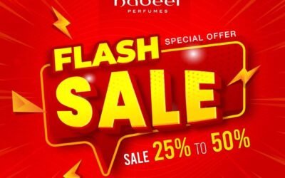 Flash Sale Alert!!!Nabeel Perfumes Flash Sale! 25% – 50% Sale.
