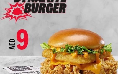 It’s Dynamite! Delicious KFC Dynamite Burger – AED 9 only!