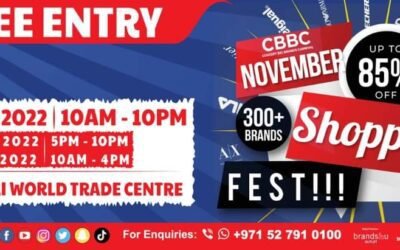 More than 300+ brands to choose from and discounts upto 85%! CBBC November Shopping Fest!