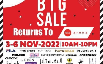 Upto 85% off on Perfumes, Shoes, Apparel,Watches, Sunglasses and more. CBBC Sale Returns to Coca Cola Arena!