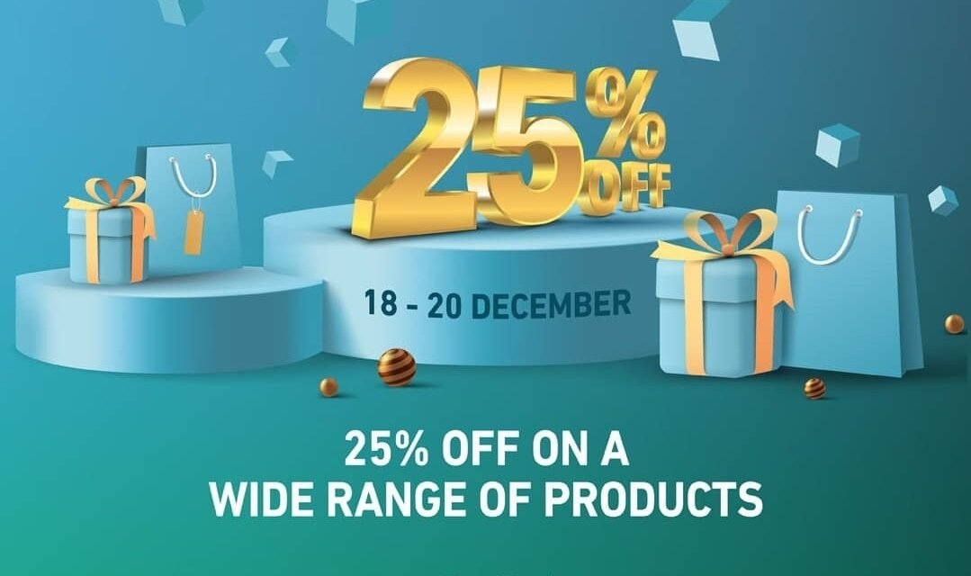 Celebrate Dubai Duty Free ???? ??????????? with 25% OFF on a wide range of products.