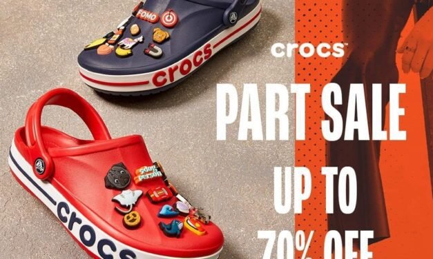 Join Crocs’ Part Sale party and get your favourites at amazing discounts!