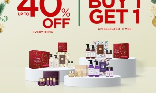 Enjoy up to 40% discount on all products and Buy 1 Get 1 Free offer at the World’s No. 1 Korean Skincare Brand THE FACE SHOP.