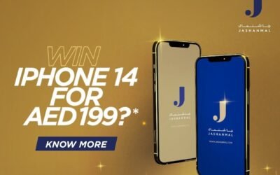 Win iPhone 14 for AED 199?* Shop at Jashanmal!