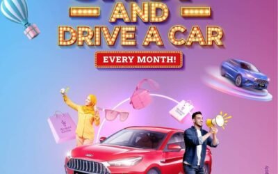 Win a brand new JAC J7. Don’t miss out on the opportunity to shop and win at Arabian Center!