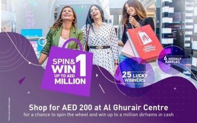 Spin and win up to AED 1 Million and other exciting cash prizes until 29th January this DSF!