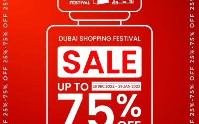 Shop until you drop with up to 75% off! The Dubai Festival sale is back! Amazing deals on perfumes, watches, diffusers and more!