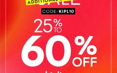 Additional Discount Code! DSF Offers from Kipling at Jashanmal! Get 25-60% Off on all Your Favorite Styles.