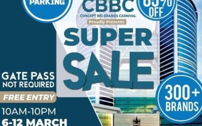 Big discounts of up to 80% OFF on 300+ brands!!! The biggest brand sale awaits you on the! FREE ENTRY & NO Gate-pass required!