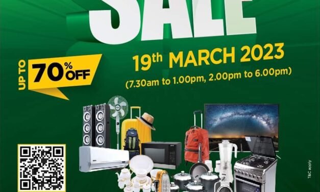 GEEPAS’s Warehouse Sale At This Weekend. Up to 70% OFF on every item