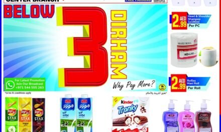 Below 3 Aed Deals- Day to Day Hypermarket