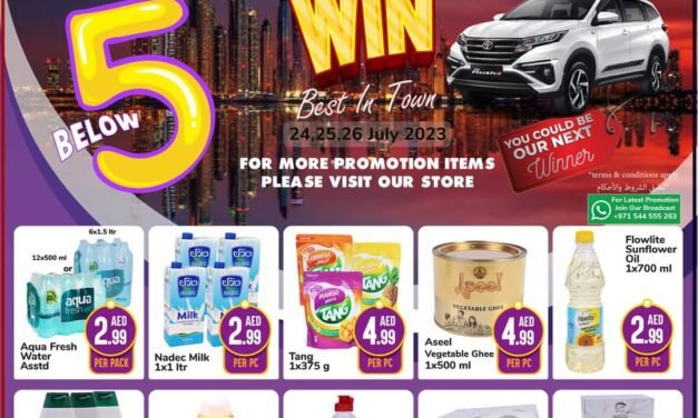 Below 5 Offer- Day to Day