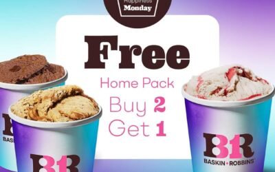 Home pack: Buy 2 Get 1 Free- Baskin Robbins