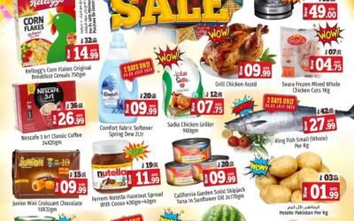 Midweek Flash Sale- Kenz Hypermarket