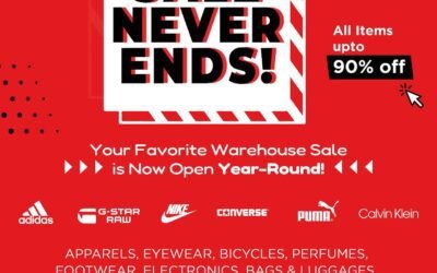 Sportland Group Largest Warehouse Sale up to 90% off!