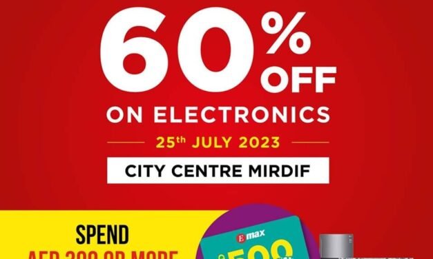 Upto 60% Off on Electronics- E Max