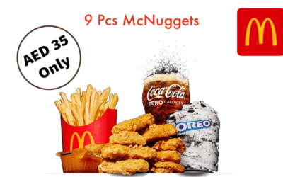 Mcdonald’s 9 Pc Chicken McNuggets- Satisfy your McD’s craving