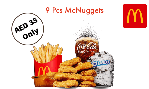 Mcdonald’s 9 Pc Chicken McNuggets- Satisfy your McD’s craving
