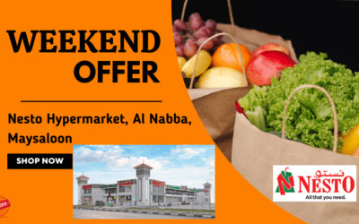 NESTO AL NABBA MAYSALOON SHARJAH WEEKEND OFFER