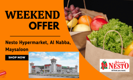 NESTO AL NABBA MAYSALOON SHARJAH WEEKEND OFFER