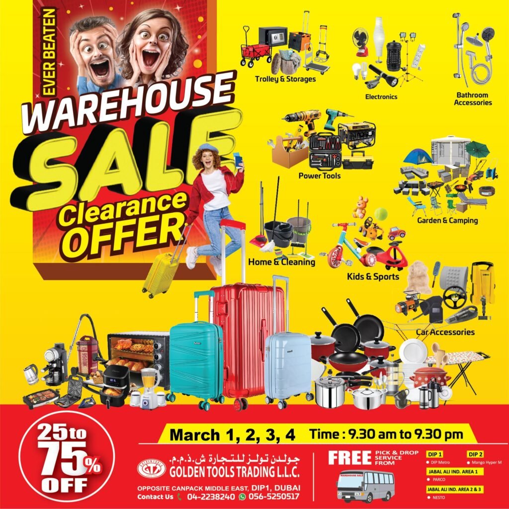 Warehouse clearance SAle Warehouse Clearance Sale! You Can't miss.