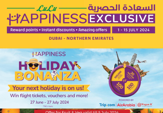 Lulu Happiness Exclusive – Dubai & Northern Emirates