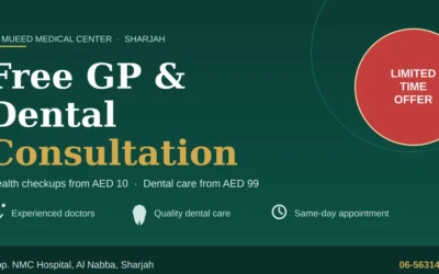 Free GP & Dental Consultation at Al Mueed Medical Center offer, Sharjah